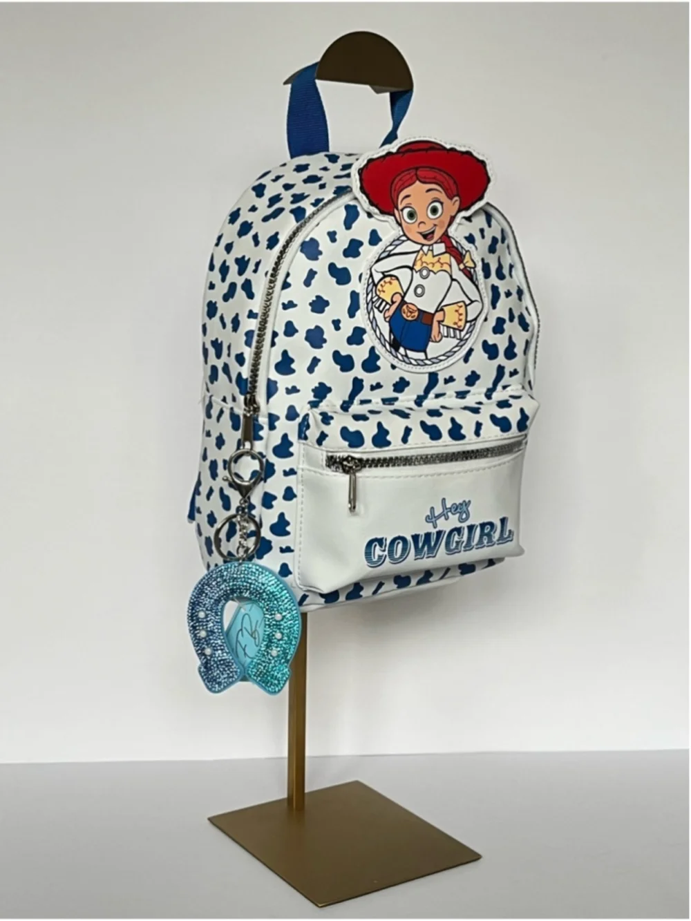 Disney Bound Toy Story 5 Jessie Backpack + Bonus Horseshoe Charm